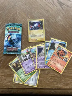 Opened Power Keepers Pack Pokemon - Image 1