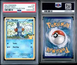 2021 POKEMON McDONALD'S COLLECTION MUDKIP #19/25 PROMO HOLO PSA 10 LOW POP 258 - Image 3