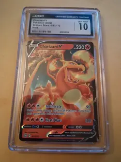 Charizard V Pokemon 2022 Brilliant Stars Holo - Image 1