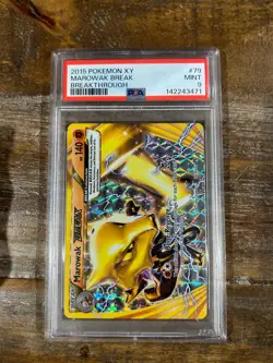 POKEMON 2015 XY Breakthrough MAROWAK Break #79 PSA 9 Mint RARE - Image 1