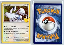 Lugia Pokemon TCG Celebrations Holo Rare 022/025 Pokemon NM Holo - Image 3