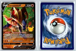 Zamazenta Pokemon TCG Celebrations Ultra Rare 018/025 Pokemon NM Foil - Image 3
