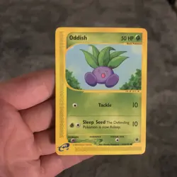 Pokemon TCG Oddish Expedition 122/165 Regular Common - Image 1