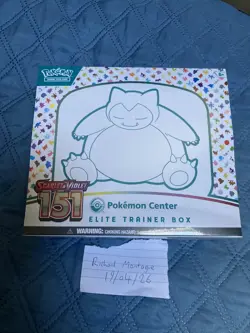 151 Pokemon Center Exclusive Elite Trainer Box ETB perfect seal. - Image 1