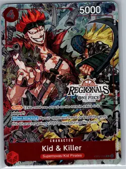 Kid & Killer Offline Regional Participation 2025 Vol.2 EB01-003 One Piece - NM - Image 1