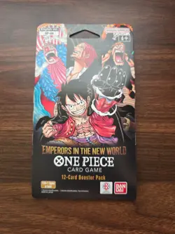 SEALED One Piece TCG OP-09 Emperors In The New World Sleeved Booster Pack - Image 1
