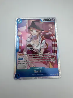 One Piece TCG - Nami SR - A Fist of Divine Speed (OP11-054) NM English - Image 1