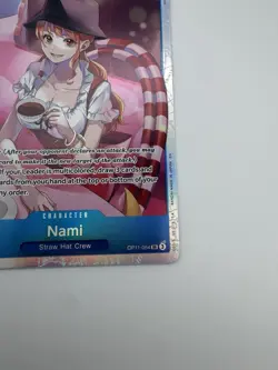 One Piece TCG - Nami SR - A Fist of Divine Speed (OP11-054) NM English - Image 5