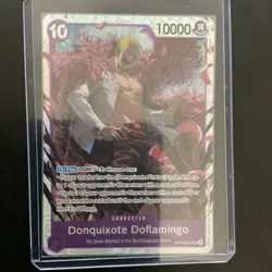 Bandai Donquixote Doflamingo OP14-069 One Piece 10000 Power 10 Cost Special - Image 1