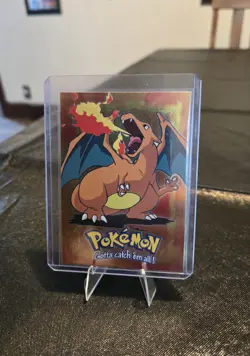 Topps Pokemon Topps Series 1 Charizard Stage 3 Foil Card E6 English - Image 1