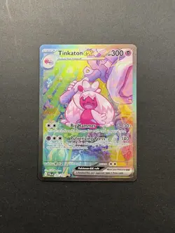 Pokemon TCG Tinkaton EX Scarlet & Violet Paldea Evolved Holo Card 262/193 - Image 1