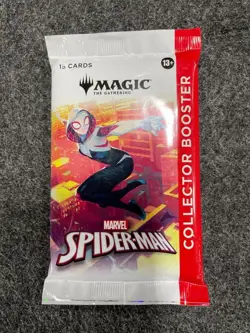 Magic The Gathering Marvel's Spider-Man Collector Booster Pack 15 Cards - Image 1