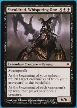 Sheoldred, Whispering One New Phyrexia NM Mythic Rare CARD (514381) ABUGames - Image 1