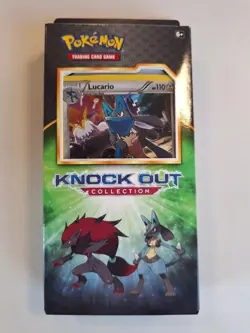 Pokemon TCG: Knock Out Collection Lucario Booster Packs Trading Card Set - Image 1