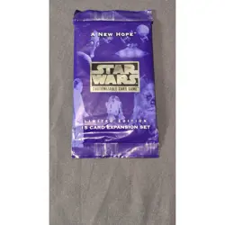 Star Wars CCG A New Hope Limited Edition Booster Pack Decipher 15 Card Expansion - Image 1