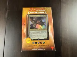 MTG Draconic Domination Commander Deck- Small Damage To Outer Packaging - Image 1