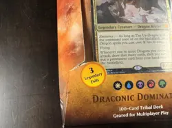 MTG Draconic Domination Commander Deck- Small Damage To Outer Packaging - Image 2