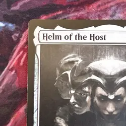 Magic: The Gathering Helm of the Host Rare Legendary Artifact Dominaria 217/269 - Image 2