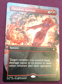 MTG Chandra's Ignition (Showcase) 0089 Non-Foil Aetherdrift M/NM Free UK P&P - Image 1