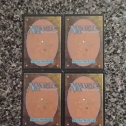 Magic The Gathering Beta Merfolk of the Pearl Trident x4 Creature Blue - Image 2
