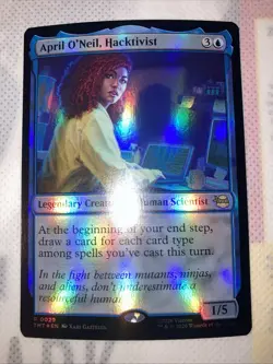 April O'Neil, Hacktivist Teenage Mutant Ninja Turtles Foil - Image 1