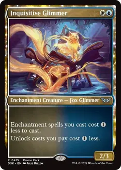 Inquisitive Glimmer - Promo Pack: Duskmourn: House of Horror (PPDSK) (Foil) - Image 1