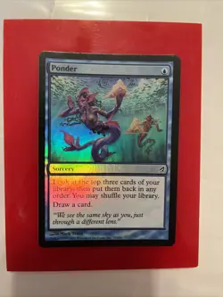 Magic the Gathering - Lorwyn Ponder 2007 79 Common FOIL - Image 1