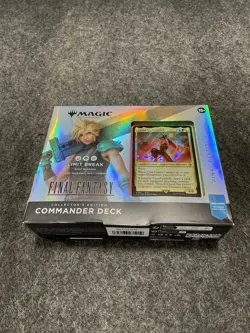 MTG Final Fantasy Collector’s Commander Deck Limit Break, Sealed Box is Worn - Image 1