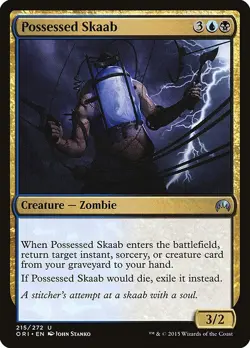 Possessed Skaab 2x FOIL ORI MTG Magic Origins Uncommon MINT blue black - Image 1