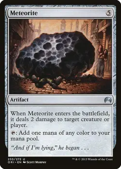 Meteorite 2x FOIL ORI MTG Magic Origins Uncommon MINT artifact - Image 1
