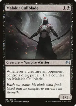 Malakir Cullblade 2x FOIL ORI MTG Magic Origins Uncommon MINT black - Image 1
