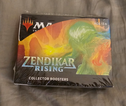 MTG Zendikar Rising Collector Booster Box 12 Packs Magic the Gathering Sealed - Image 1