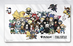 MTG "FINAL FANTASY" Chibi Character Play Mat limited to Japan Rubber Play Mat - Image 3