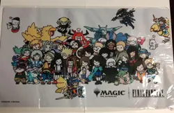 MTG "FINAL FANTASY" Chibi Character Play Mat limited to Japan Rubber Play Mat - Image 4
