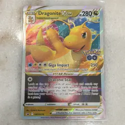 Dragonite VSTAR SWSH236 Pokemon GO Promo Holo 2022 PLANETA Mochizuki 280HP - Image 1