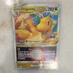 Dragonite VSTAR SWSH236 Pokemon GO Promo Holo 2022 PLANETA Mochizuki 280HP - Image 3
