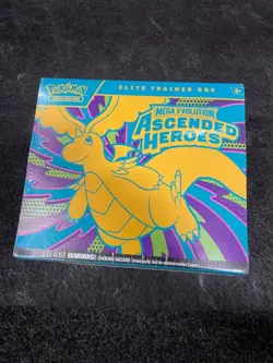 Pokemon TCG Mega Evolution Ascended Heroes Elite Trainer Box Sealed Box is Worn - Image 1