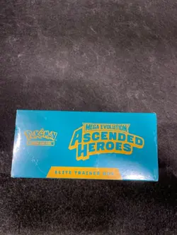 Pokemon TCG Mega Evolution Ascended Heroes Elite Trainer Box Sealed Box is Worn - Image 4