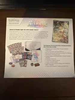 POKEMON Prismatic Evolutions Elite Trainer Box, Sealed Box - Pokemon TCG - Image 2