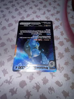 Blastoise ex 200/165 Scarlet & Violet 151 Secret Rare Full Art Holo English - Image 4