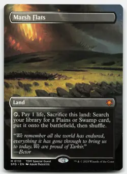 MTG Marsh Flats (Borderless) M Special Guests 110 LP - Image 1