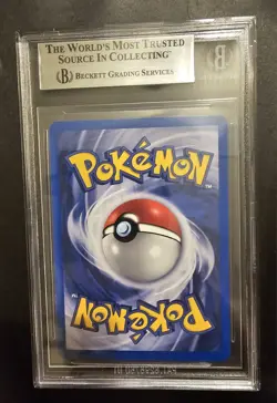 Pokemon Misty 1st Edition Gym Heroes 18/132 Holo. Grade 9. With 9.5 Subgrades. - Image 2