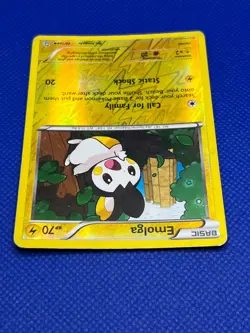 Pokemon Tcg Emolga 45/124 Dragons Exalted Reverse Holo - Image 3