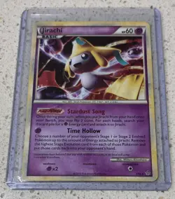 Jirachi Holo Rare 1/95 LP HGSS Unleashed Pokemon - Image 1