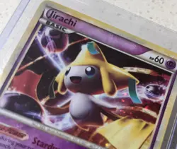 Jirachi Holo Rare 1/95 LP HGSS Unleashed Pokemon - Image 3