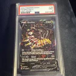 Pokemon TCG - Giratina V - 186/196 - Lost Origin - PSA 9 - Image 1