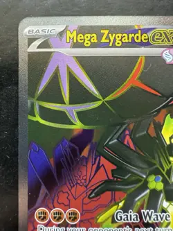 Pokemon Mega Zygarde ex 104/088 Me03: Perfect Order Holo (NM) - Image 2