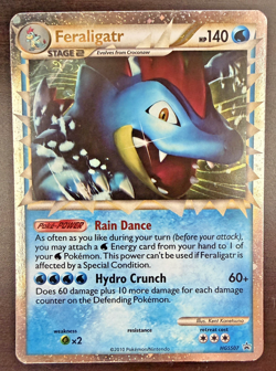 Feraligatr (Prime) HGSS07 HGSS Holo Pokemon TCG Lightly Played - Image 1