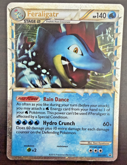 Feraligatr (Prime) HGSS07 HGSS Holo Pokemon TCG Lightly Played - Image 2