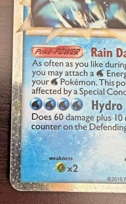 Feraligatr (Prime) HGSS07 HGSS Holo Pokemon TCG Lightly Played - Image 5